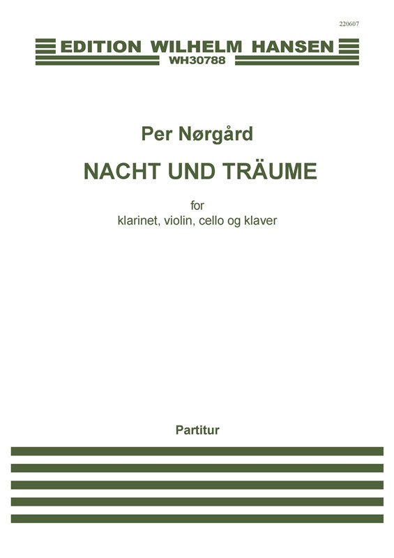 NORGARD, PER NACHT UND TRÄUME-SCORE