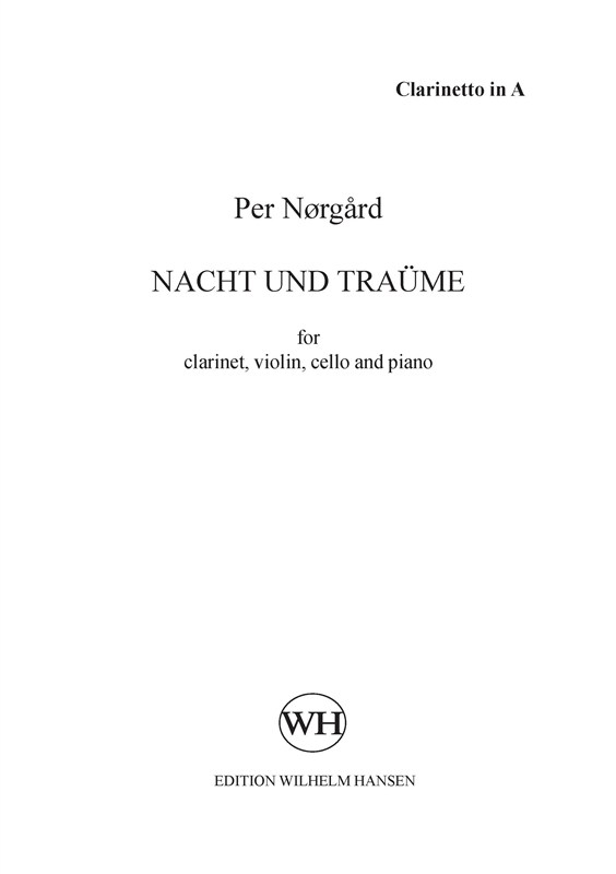 NORGARD, PER NACHT UND TRÄUME-PARTS