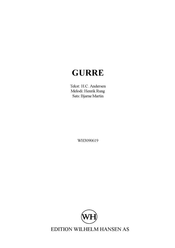 Bjarne Martin: Gurre (SAB)