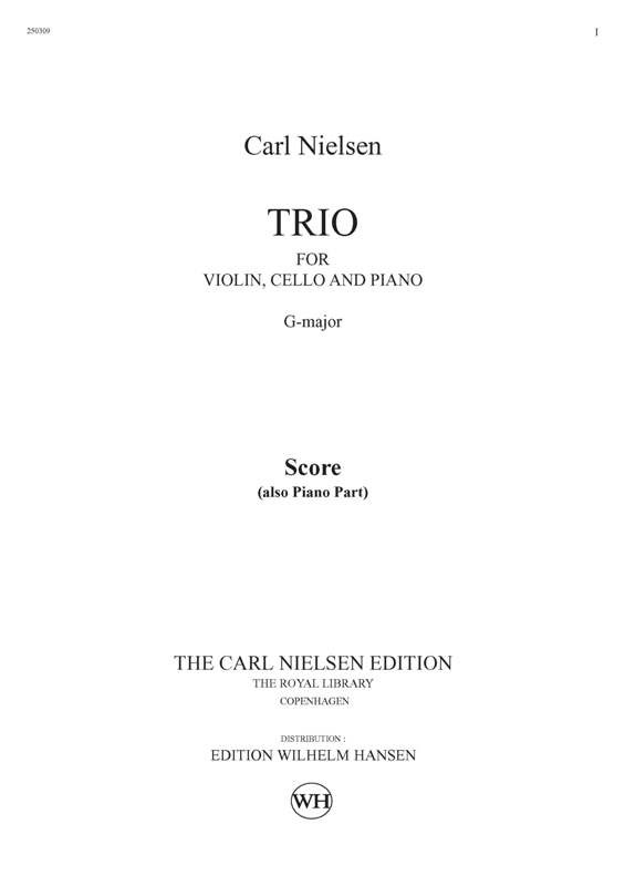 TRIO FOR VIOLIN, CELLO OG KLAVER