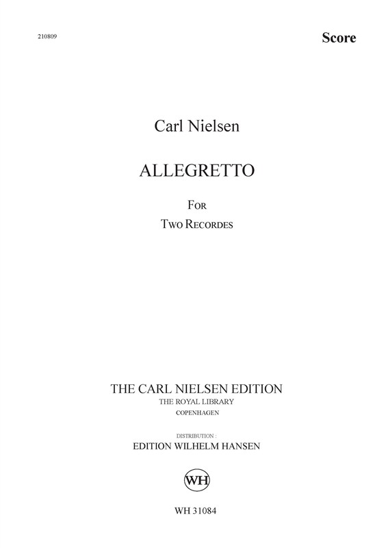 ALLEGRETTO FOR TO BLOKFLØJTER