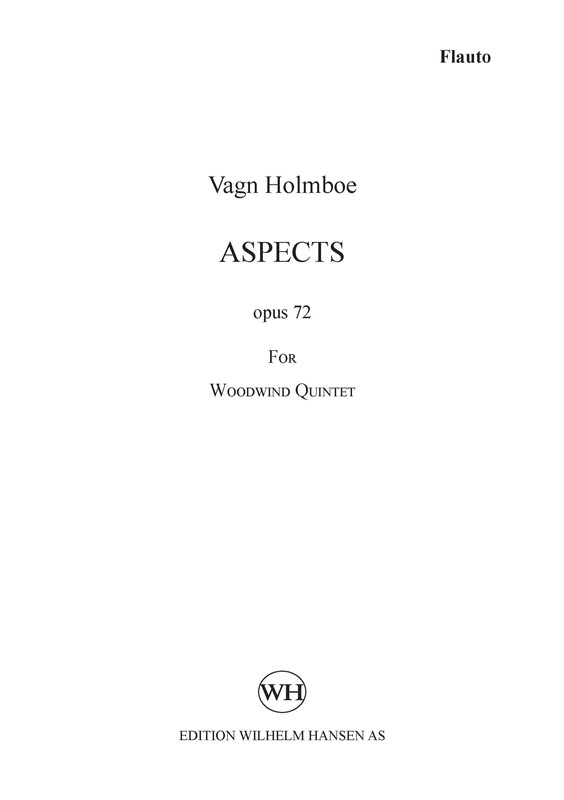 Vagn Holmboe: Aspects Op. 72 (Parts)