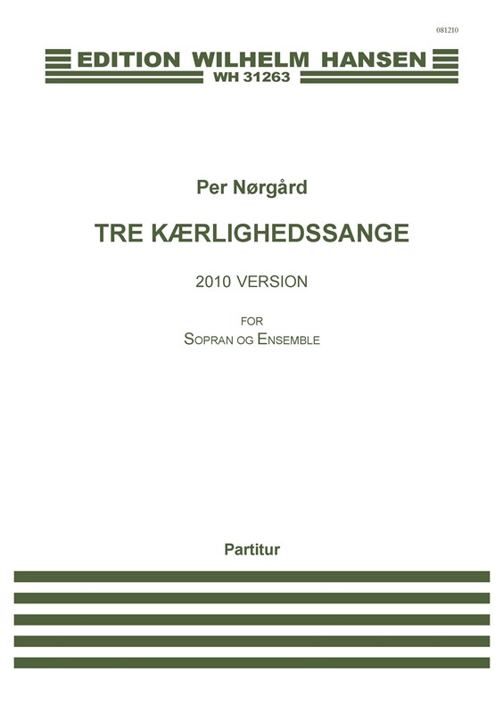 TRE KÆRLIGHEDSSANGE