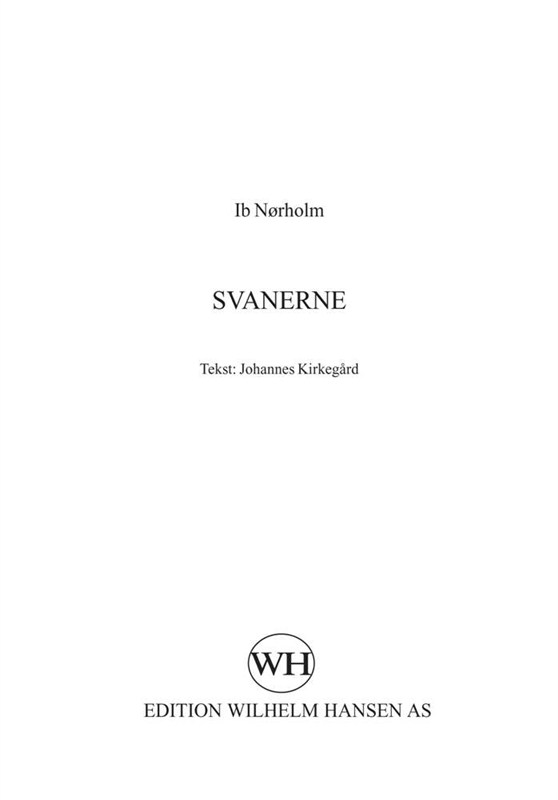 IB NØRHOLM SVANERNE TTBB