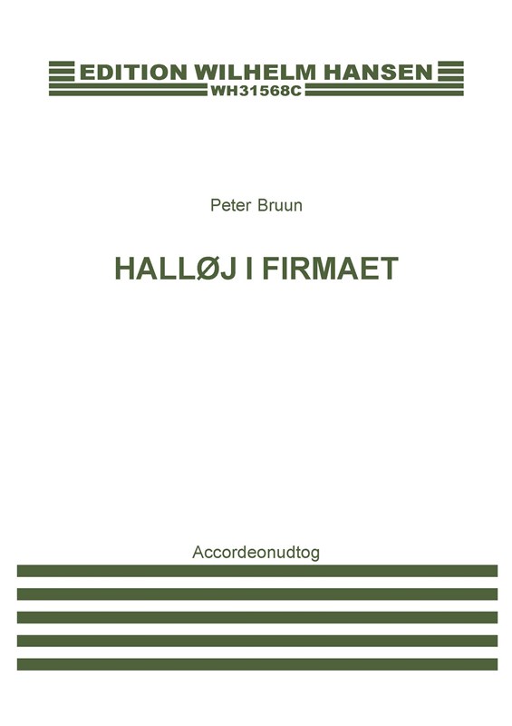 Peter Bruun: Halløj i Firmaet - En Kontoropera (Accordion Reduction)