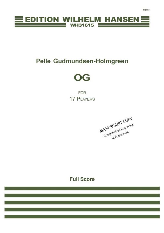 PelleGudmundsen-Holmgreen: Og (score)