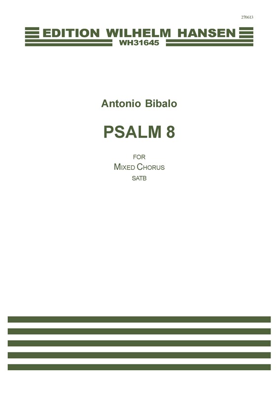 Antonio Bibalo: Pslam 8