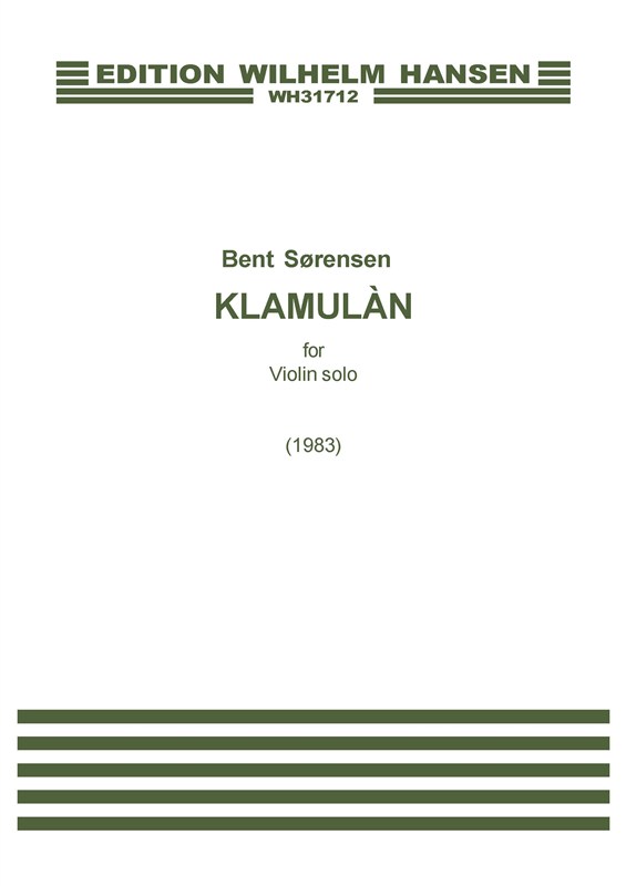 BENT SØRENSEN KLAMULÀN VLN
