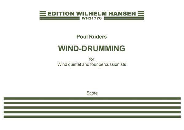 Poul Ruders: Wind-Drumming (Score)