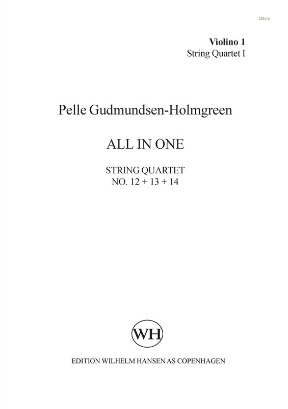 Pelle Gudmundsen-Holmgreen: All In One (Parts)