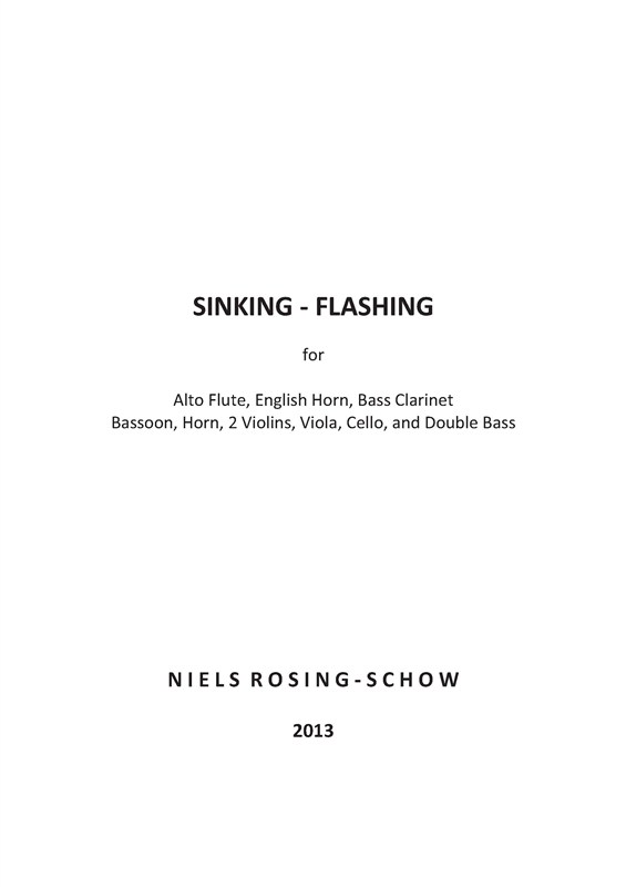Niels Rosing: Schow Sinking Flashing
