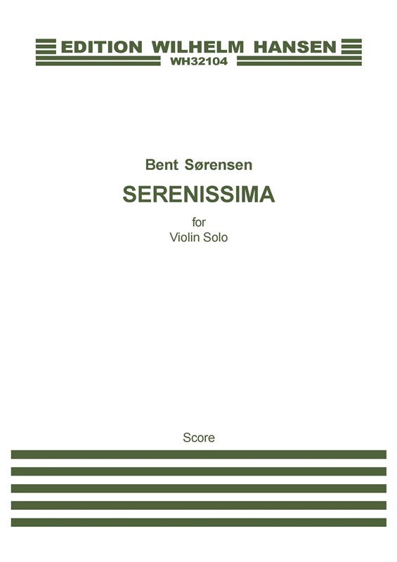 Bent Sørensen: Serenissima