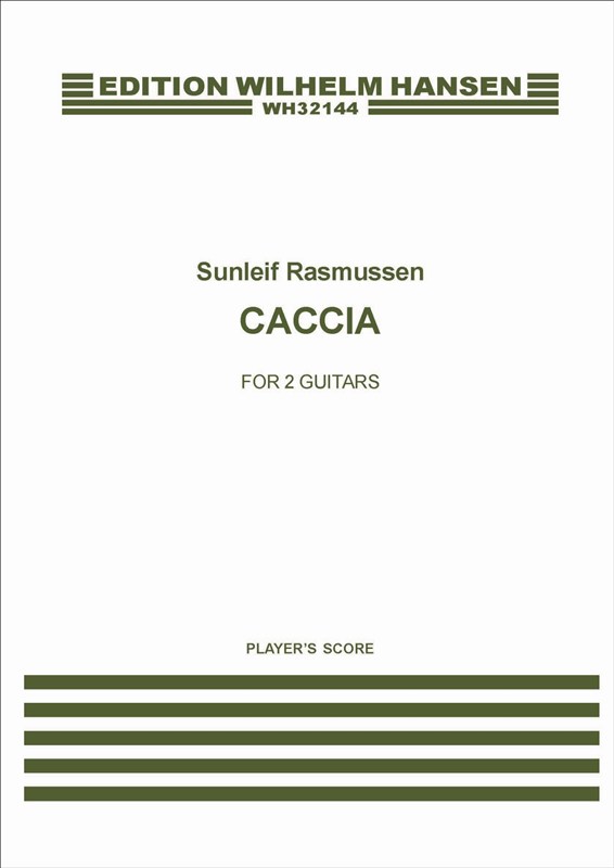 Sunleif Rasmussen: Caccia (Player's Score)