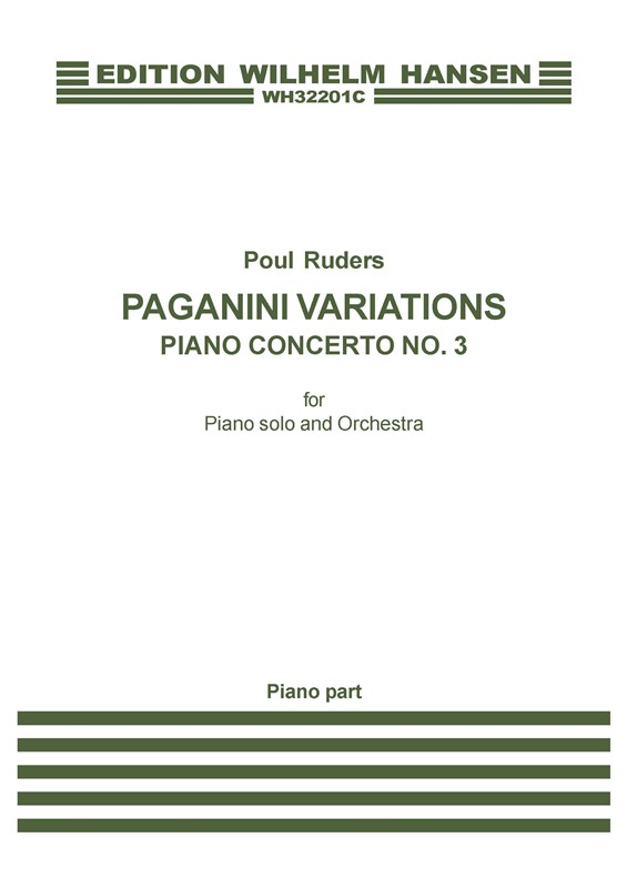 Poul Ruders: Paganini Variations - Piano Concerto No.3 (Piano Solo)