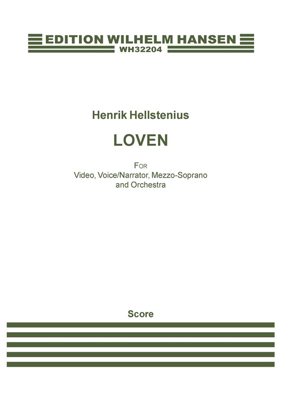 Henrik Hellstenius: Loven (Score)