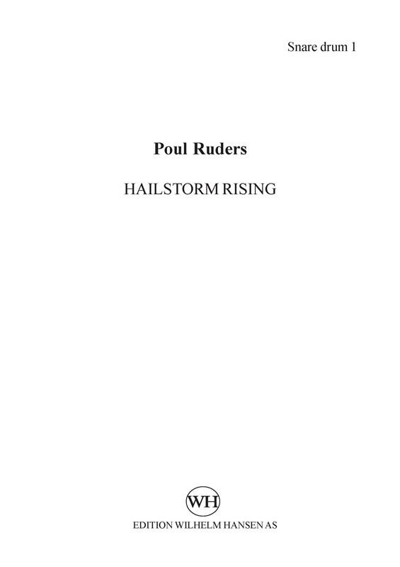 Poul Ruders: Hailstorm Rising (Parts)