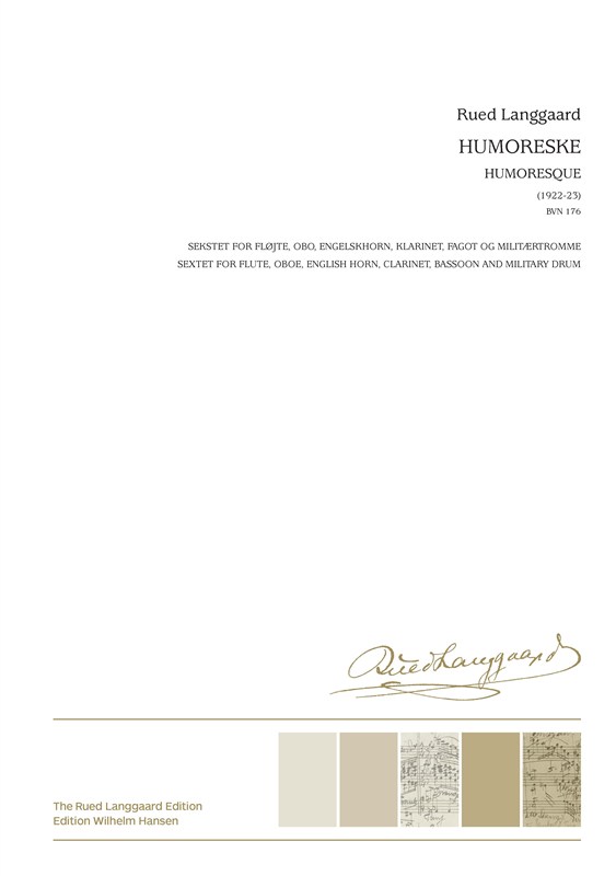 Rued Langgaard: Humoreske / Humoresque (Score)