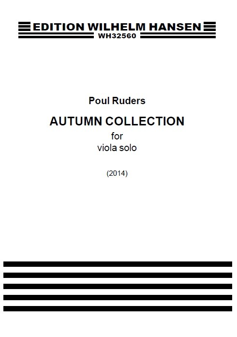 Poul Ruders: Autumn Collection (Viola Solo)