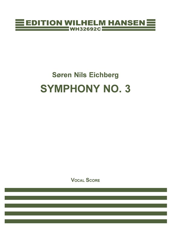 Søren Nils Eichberg: Symphony No. 3 (Vocal Score)