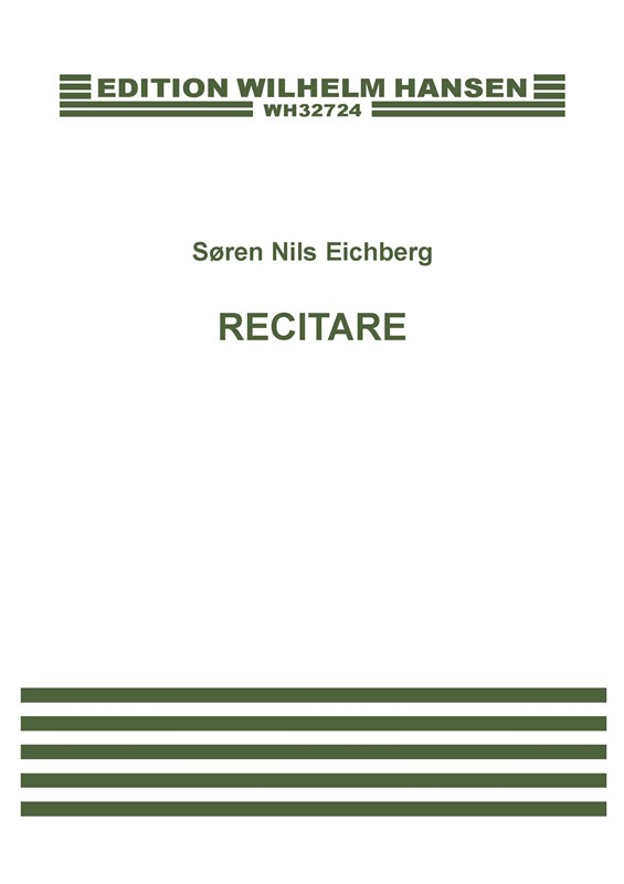 Søren Nils Eichberg: Recitare (Violin Solo)