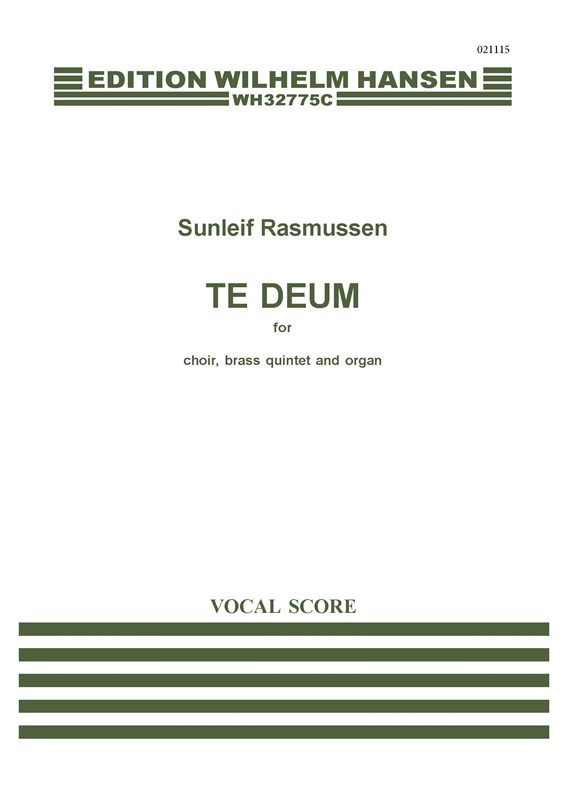 Sunleif Rasmussen: Te Deum (Vocal Score)