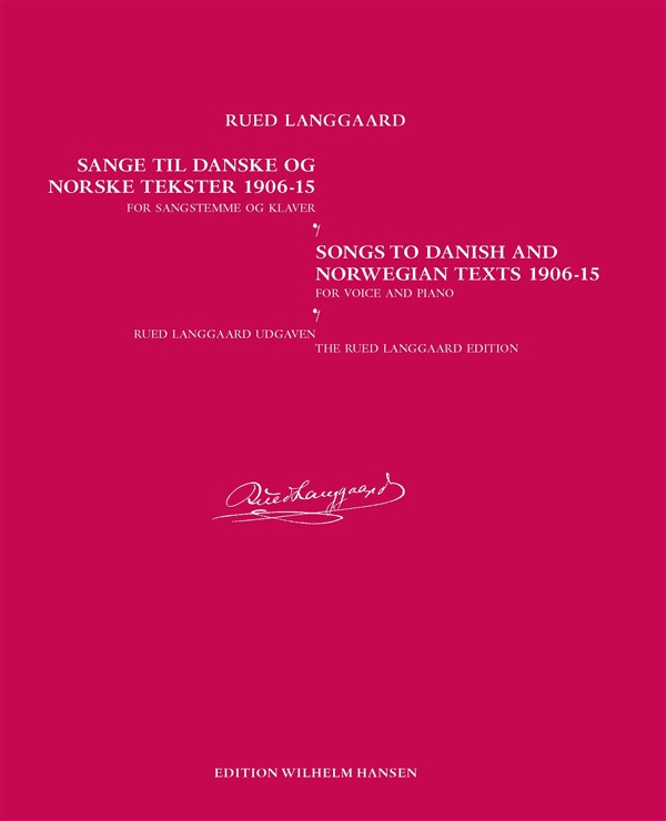 Rued Langgaard: Sange / Songs Vol. 2 (1906-15)