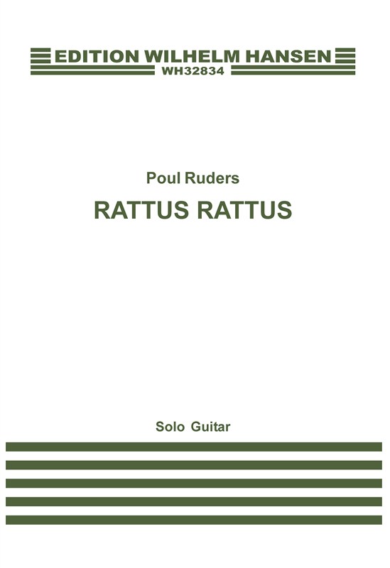 Poul Ruders: Rattus Rattus (Guitar Solo)