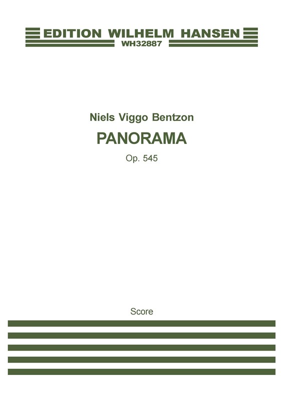 Niels Viggo Bentzon: Panorama For 11 Instruments Op.545 (Score)