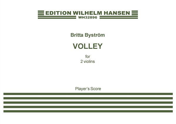 Britta Byström: Volley (Player's Score)