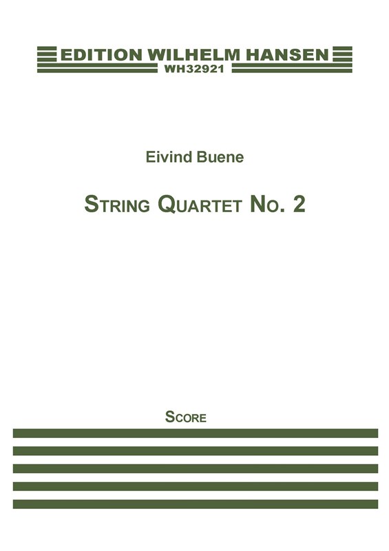 Eivind Buene: String Quartet No. 2 'Grid' (Score)