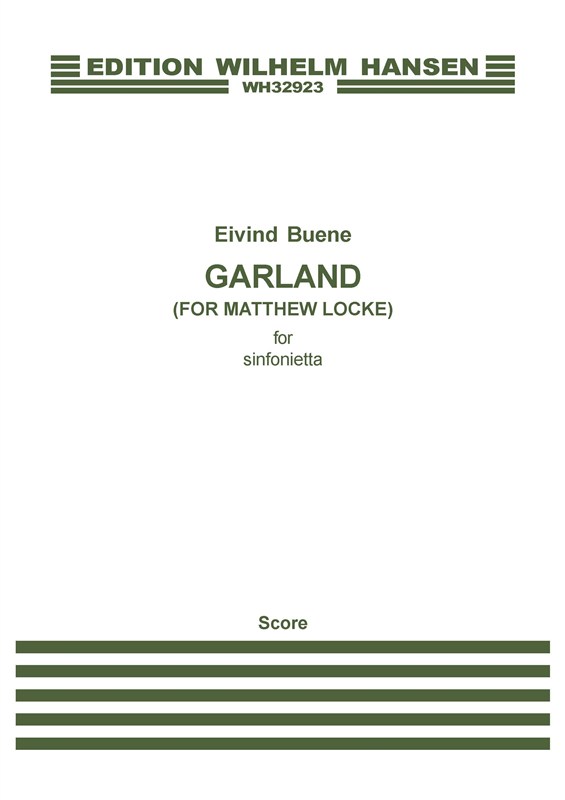 Eivind Buene: Garland (Score)