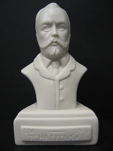 Composer Bust: Tchaikovsky (Porcelain)