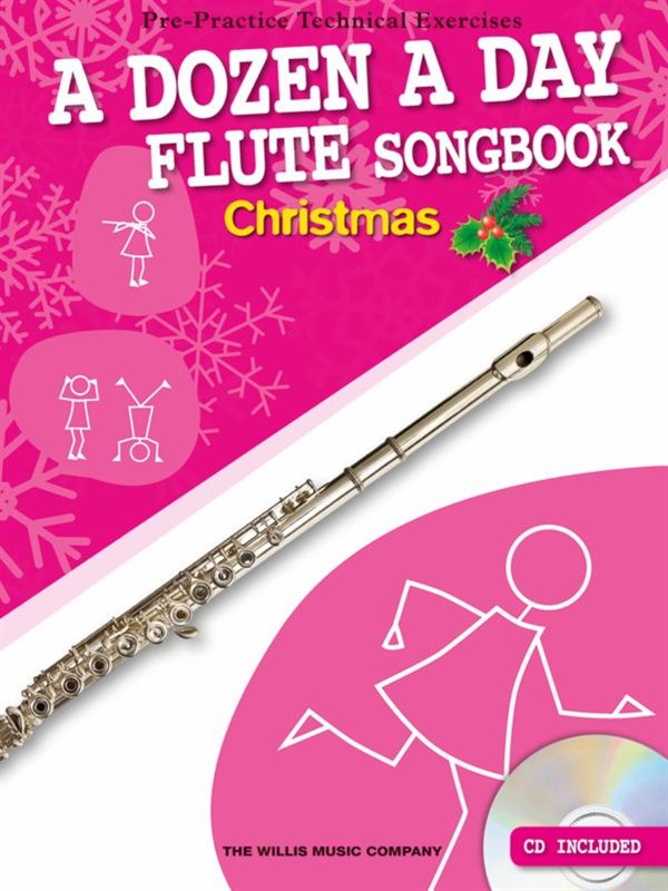 A Dozen A Day Flute Songbook: Christmas (Book/CD)