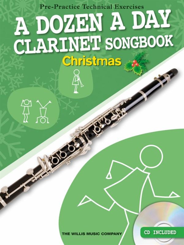 A Dozen A Day Clarinet Songbook: Christmas (Book/CD)
