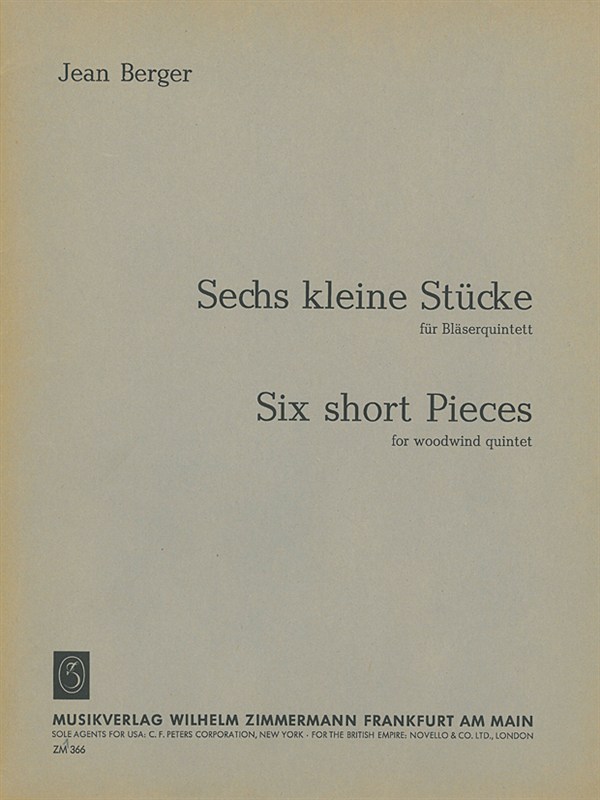 Berger: 6 Little Pieces