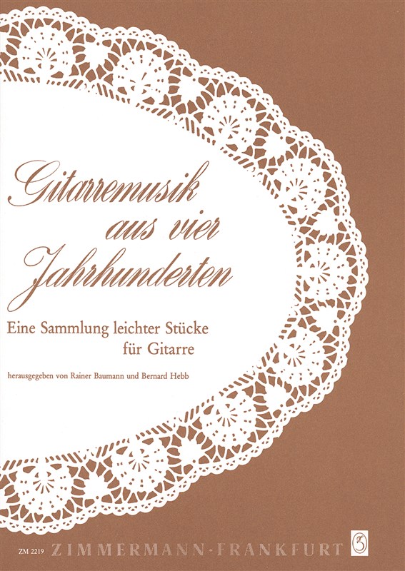 Gitarrenmusik Aus Vier Jahrhunderten
