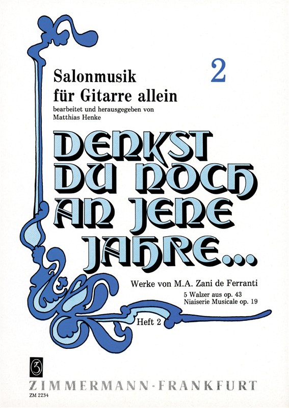 Denkst Du Noch An Jene Jahre Heft 2