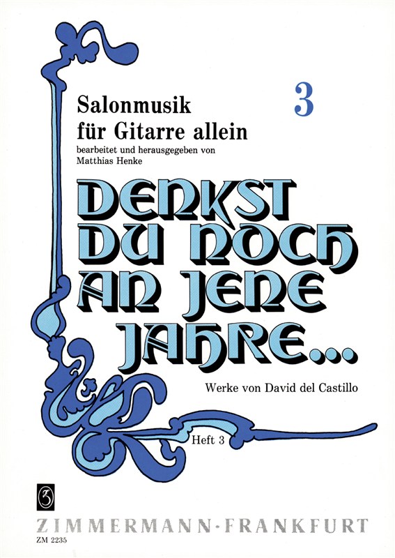 Denkst Du Noch An Jene Jahre Heft 3