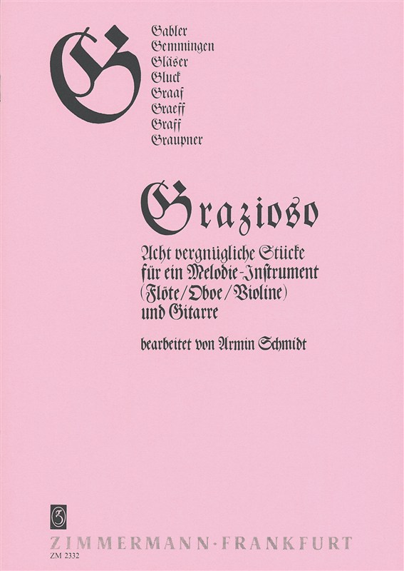 Abc-reihe G: Grazioso Fr 1 Melodie-i