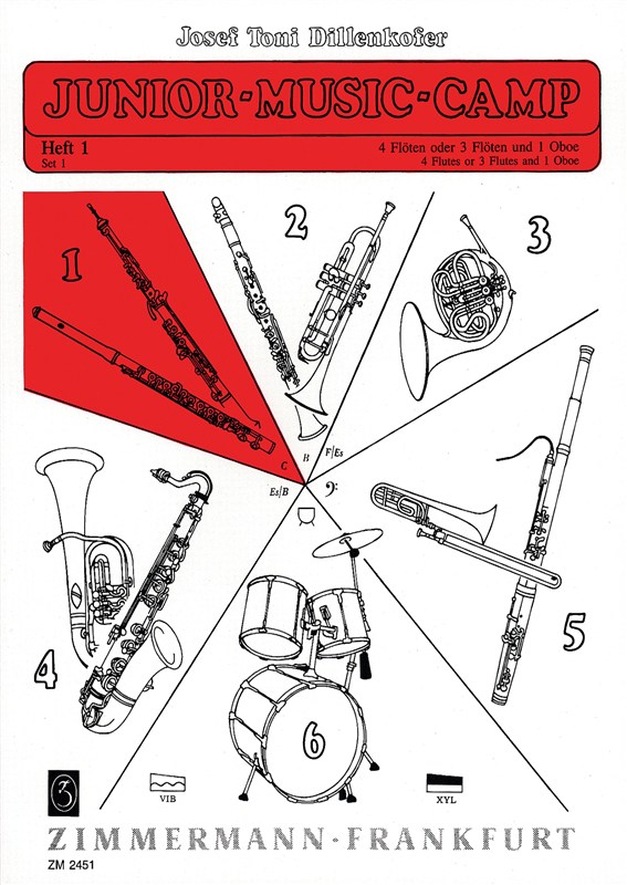 Junior-music-camp Heft 1: Flten In C