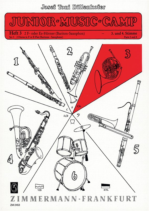 Junior-music-camp Heft 3: Hrner In F
