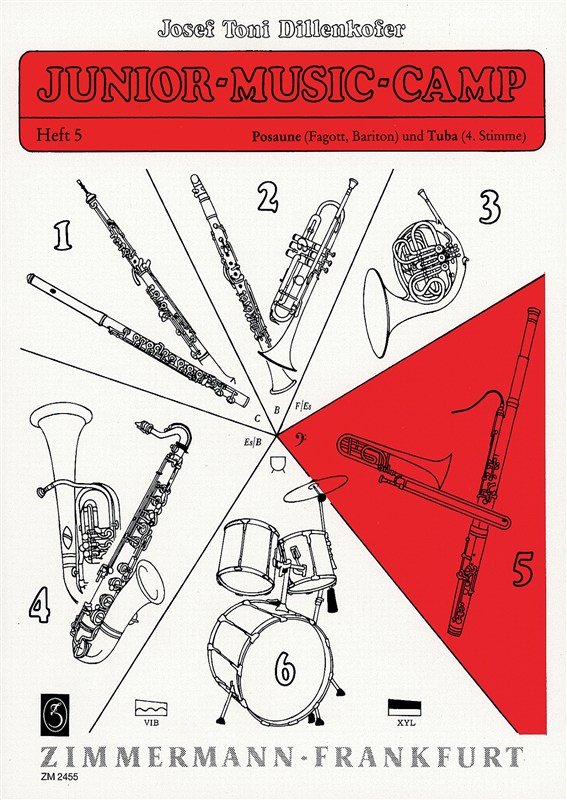 Junior-music-camp Heft 5: Posaune, F