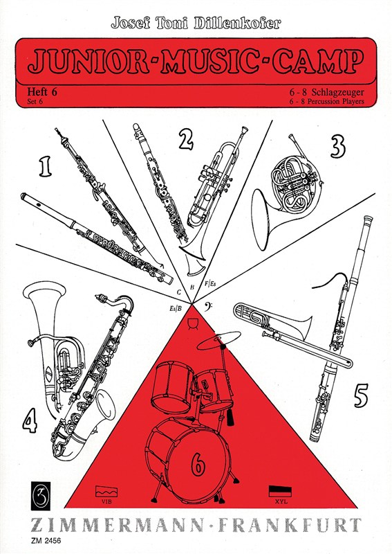 Junior-music-camp Heft 6: Schlagzeug