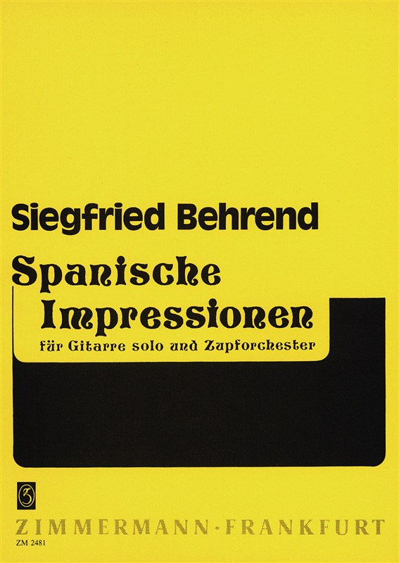 Spanische Impressionen Fr Gitarre So