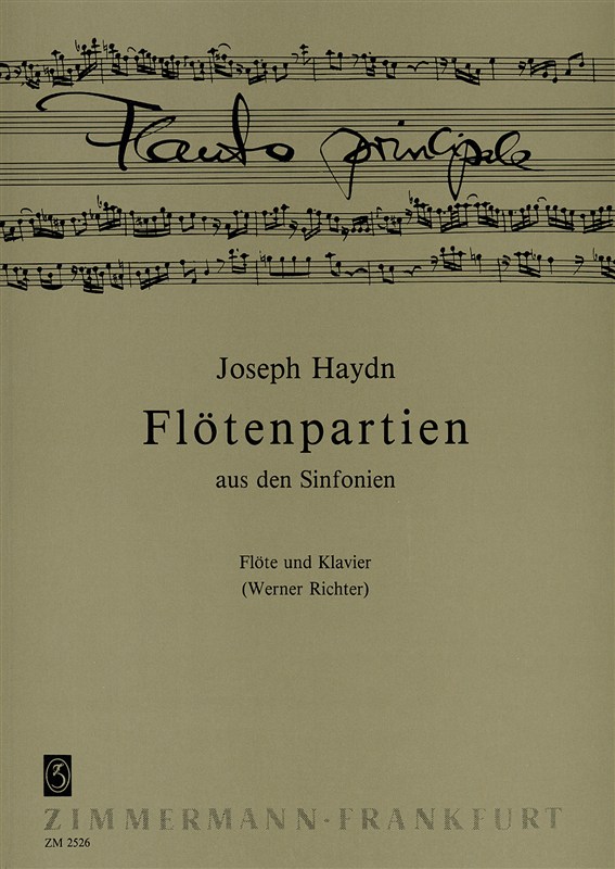 Fltenpartien Aus Sinfonien Fr Flte U