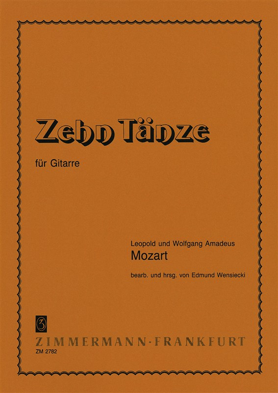Zehn Tnze Fr Gitarre Solo