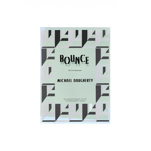 Michael Daugherty: Bounce For Bassoon Duo