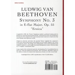 Ludwig Van Beethoven: Symphony No.3 In E-Flat Op.55 'Eroica' (Miniature Score)