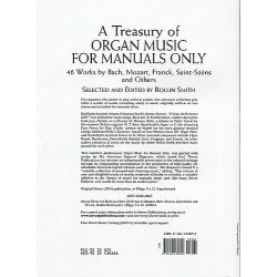 A Treasury Of Organ Music For Manuals Only