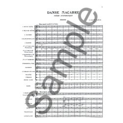 Camille Saint-Saens: Danse Macabre And Havanaise (Score)